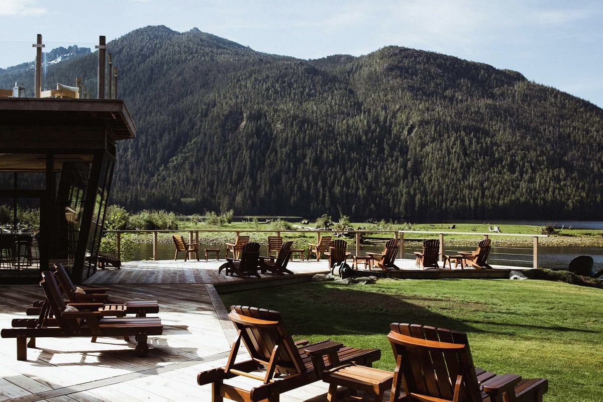 Clayoquot Wilderness Lodge, Kanada – Britská Kolumbie Outpost-Decks