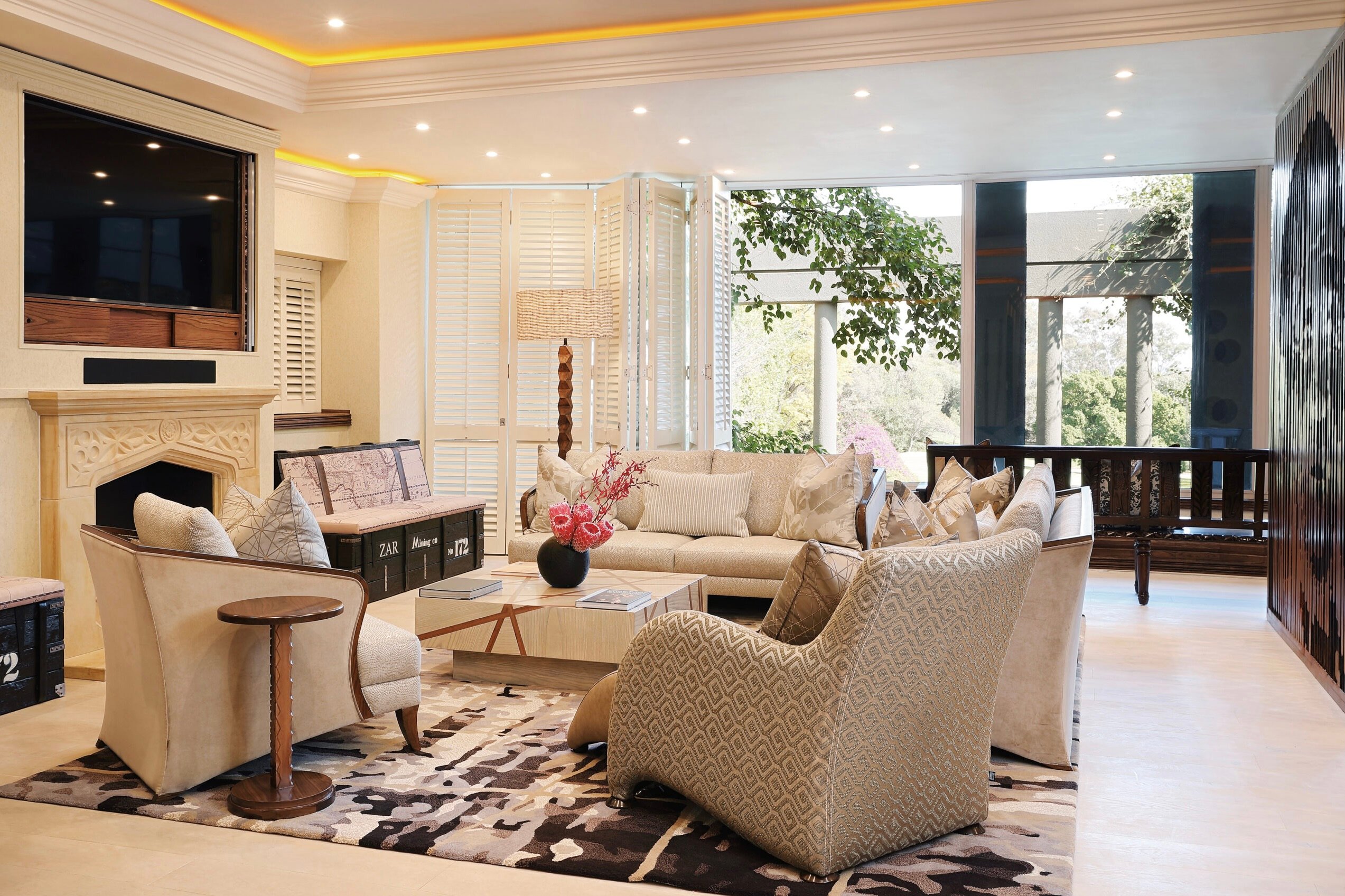 Saxon Hotel, Villas & Spa, Jihoafrická republika – Johannesburg | Exclusive Tours Saxon_NelsonMandelaPlatinumSuite_5-scaled