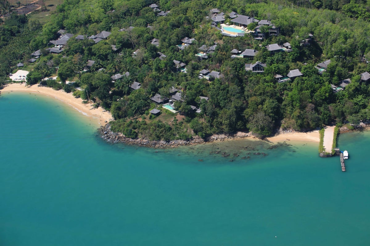 Six Senses Yao Noi, Thajsko - Phang Nga Bay Resort_Aerial_View