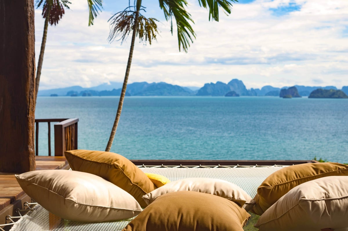 Six Senses Yao Noi, Thajsko - Phang Nga Bay yao-noi-thailand_The_View_Lazy_Trampoline_Net