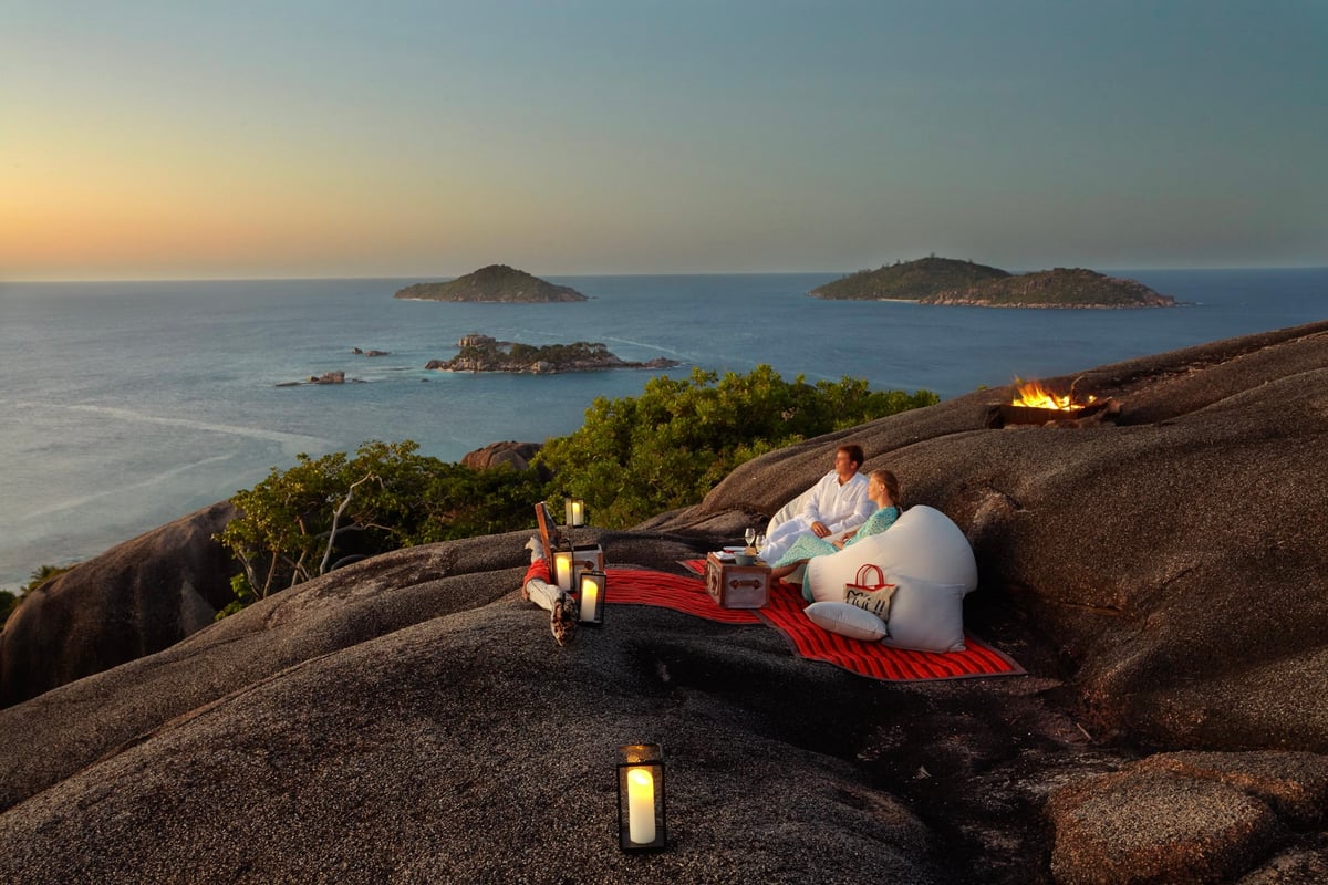 Six Senses Zil Pasyon felicite-seychelles-sunset-cocktail-on-top-of-the-hill-3